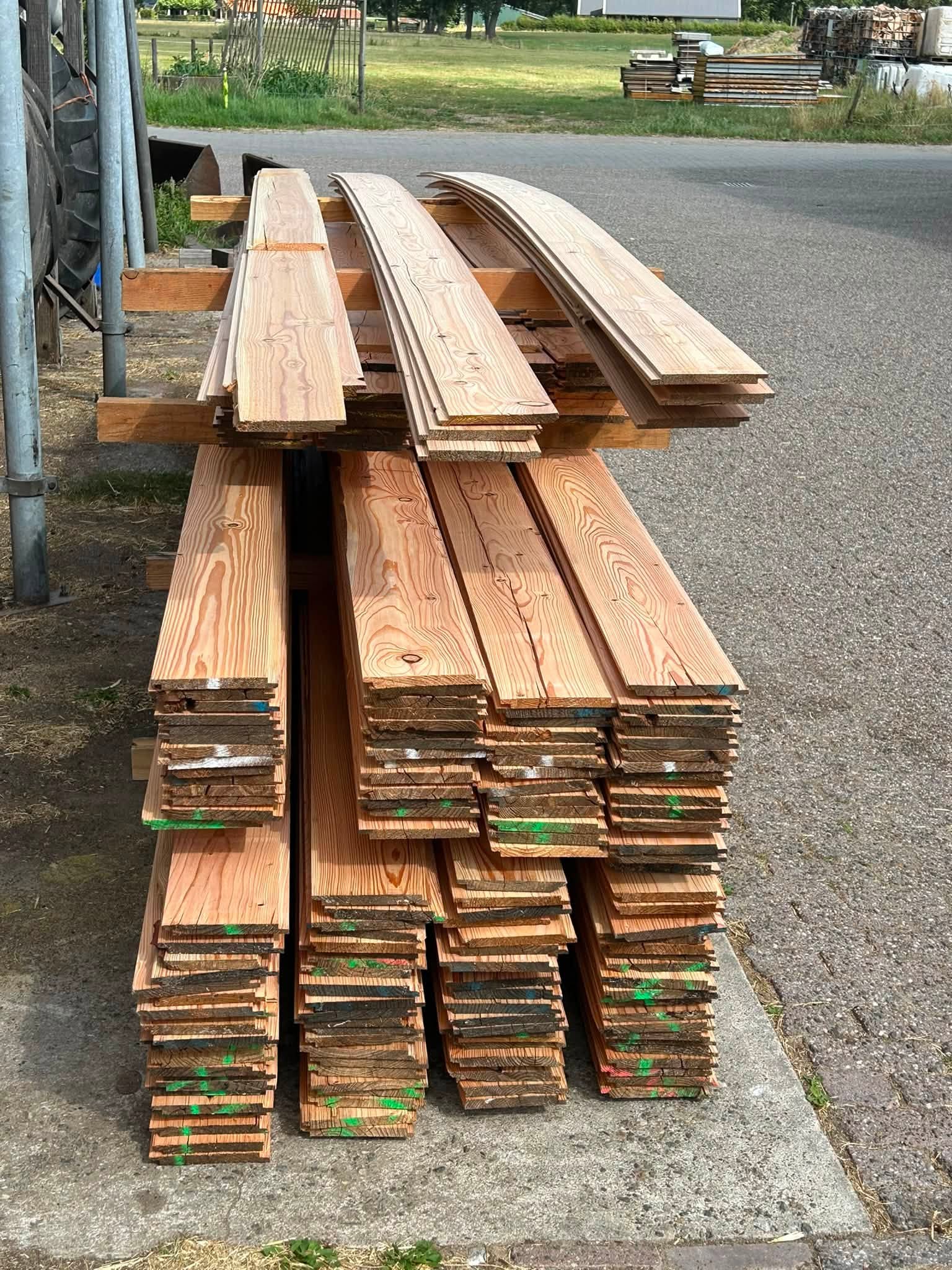 Mooie houten planken